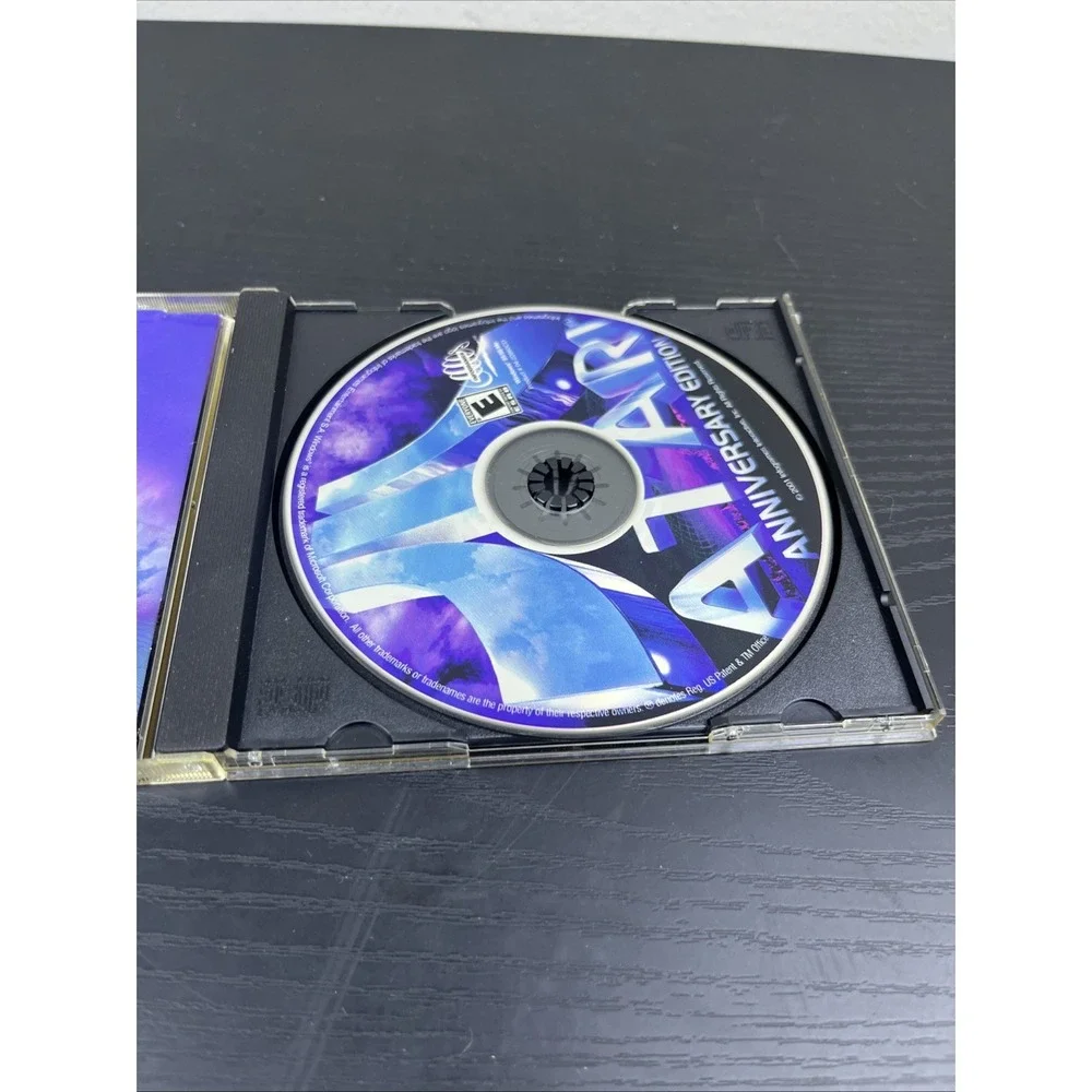 Atari Anniversary Edition PC CD-ROM Jewel Case Disc Retro Computer Game